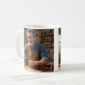 Timmerman/houtbewerker Koffiemok (Voorkant links)