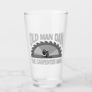Timmerman houtbewerking Oud Man Dan Lumber Bouwer Glas