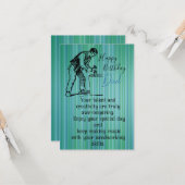 Timmerman Kaart (Voorkant / Achterkant in situ)