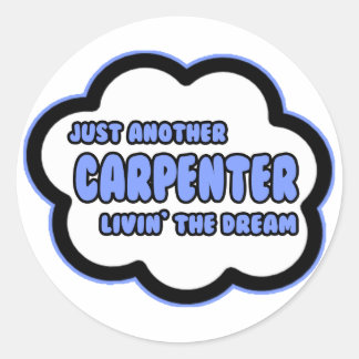 Timmerman.. Livin' The Dream Ronde Sticker