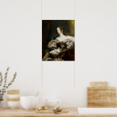 Timmerman - Portret van Harriet gravin Howe Poster (Keuken)