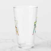 Timmerman Stickman Glas (Rechts)