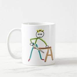 Timmerman Stickman Koffiemok