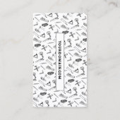 Timmerman Woodwork Handyman Visitekaartje (Achterkant)