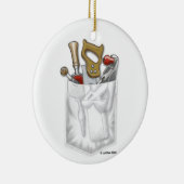 Timmerman Zak Keramisch Ornament (Rechts)