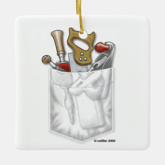 Timmerman Zak ornament (Voorkant)