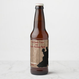Timmerman's bruiloft   bier etiket