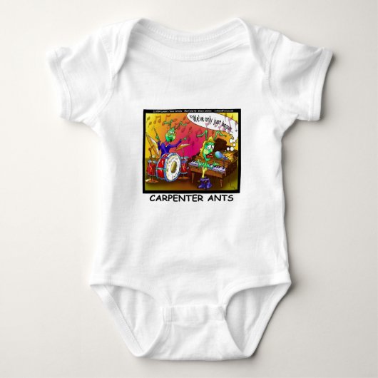 Timmermanswerkmieren Grappige Cadeaus & Verzamelaa Romper (Voorkant)