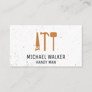 Timmermanswerktuigen   IJzerwaren   Huisreparatie Visitekaartje