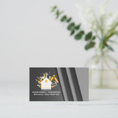 Timmermanswerktuigen voor thuis | Aannemer Visitekaartje (Staand voorkant)