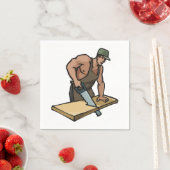 Timmerpapierservetten Servet (Insitu)