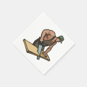 Timmerpapierservetten Servet (Hoek)