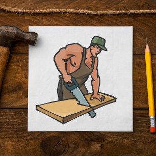 Timmerpapierservetten Servet