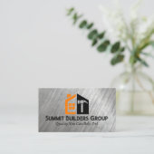 Timmerwerk Bouw Thuishamer | hoofdaannemer Visitekaartje (Staand voorkant)