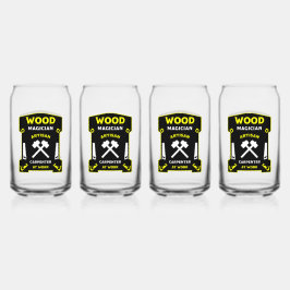 Timmerwerk en houtbewerking blikvorm glas