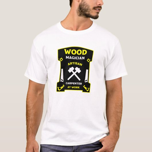 Timmerwerk en houtbewerking t-shirt (Voorkant)