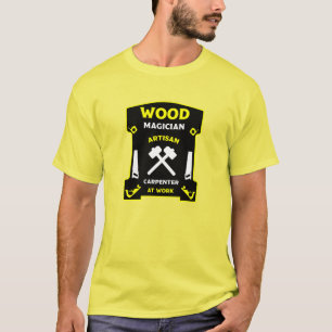Timmerwerk en houtbewerking t-shirt