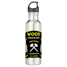 Timmerwerk en houtbewerking waterfles 