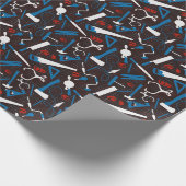 Timmerwerk Gereedschap, houtbewerking Cadeaupapier (Hoek)