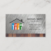 timmerwerk | Hardwaretools | bouwer Visitekaartje (Voorkant)