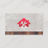 timmerwerk | Home Fixer | houtversiering Visitekaartje (Achterkant)