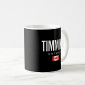 Timmins Ontario Canada Koffiemok (Voorkant rechts)