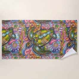 Timmy de Schildpad 70 "x 35" Strandlaken