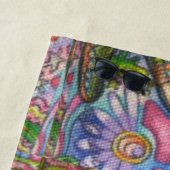 Timmy de Schildpad 70 "x 35" Strandlaken (In situ)