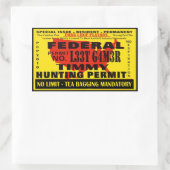 Timmy Hunter Sticker (Tas)