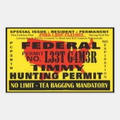 Timmy Hunter Sticker (Voorkant)