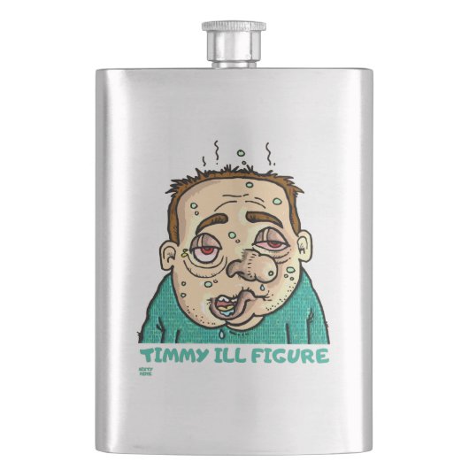 "TIMMY ILL FIGURE" grappig Flacon (Voorkant)