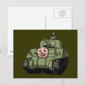 Timmy the Tank Briefkaart (Voorkant / Achterkant)