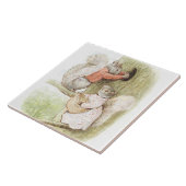 Timmy Tiptoes en Goody Squirrel beroemd gemaakt do Tegeltje (Zijkant)