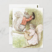 Timmy Tiptoes en Goody Squirrel door Beatrix Potte Briefkaart (Voorkant / Achterkant)