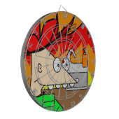 Timmy Trilde Dartbord (Voorkant Links)