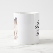 Timmy's Blue Merle Sheltie Jumbo Mok (Voorkant)