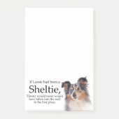 Timmy's Blue Merle Sheltie Post Post-it® Notes (Voorkant)