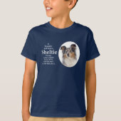 Timmy's Blue Merle Sheltie T-shirt (Voorkant)