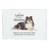 Timmy's Tri-Color Sheltie Kussensloop (Voorkant)