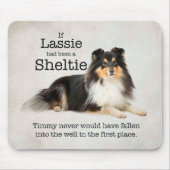 Timmy's Tri-Color Sheltie Mousepad Muismat (Voorkant)
