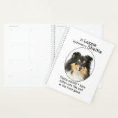 Timmy's Tri-Color Sheltie Planner (Display)