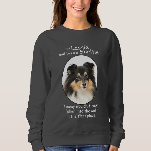 Timmy's Tri-Color Sheltie Sweatshirt (Voorkant)