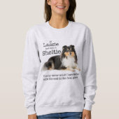 Timmy's Tri-Color Sheltie Sweatshirt (Voorkant)
