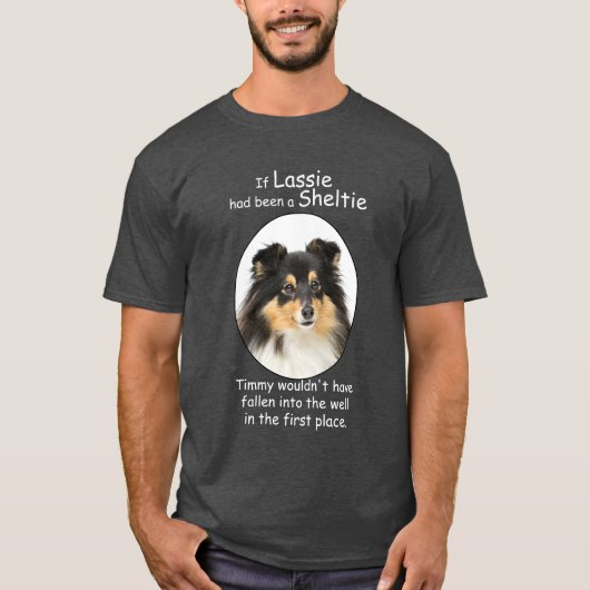 Timmy's Tri-Color Sheltie T-Shirt (Voorkant)