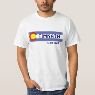 Timnath Colorado t-shirt lokale waarde vlag