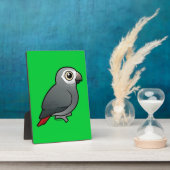 Timneh African Gray Parrot Fotoplaat (Zijkant)