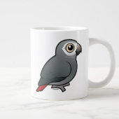 Timneh African Gray Parrot Grote Koffiekop (Rechts)