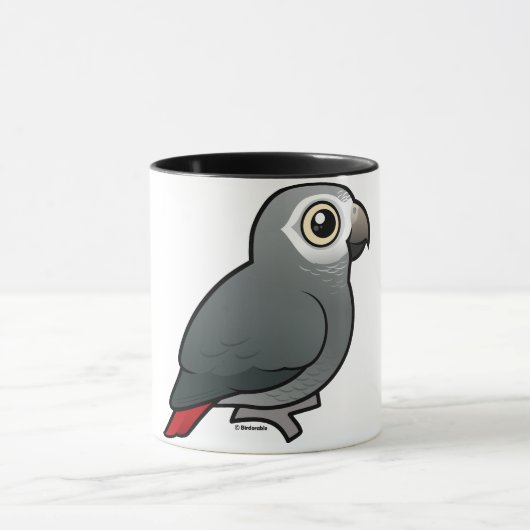 Timneh African Gray Parrot Mok (Midden)