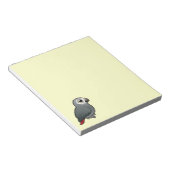 Timneh African Gray Parrot Notitieblok (Schuin)