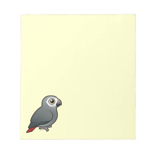 Timneh African Gray Parrot Notitieblok